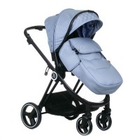 Коляска детская 2в1 BabyZz В102, голубая